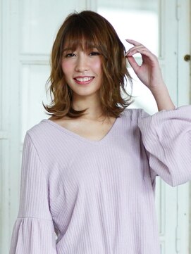 プリムワークス hair&nail Prime works 軽やかでフワッとミディvol.3