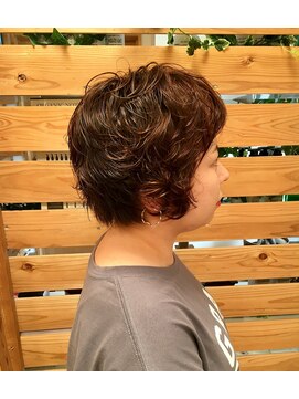 ピッカヘアーデザイン(PICKA hair-design) ショートにパーマ☆