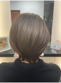 【白髪を活かしたい】ブラウンベージュ