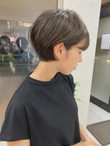 コール ネックス ザ サロン 表参道(COALL nex the salon) 【coall】表参道　丸みショート ハイライト ベージュ