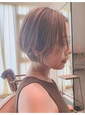 【unico.】大人可愛いショート・大人可愛いブリーチカラー