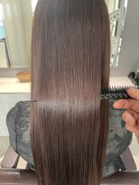 レオネ 売布神社店(Leone)&nbsp;40代オススメ髪質改善＋ブラウン＋カット宝塚/中山寺/売布神社