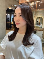 ロンド エスポワール 錦糸町(Lond espoir)&nbsp;〇グレージュカラーデザインカラーシルキーベージュ韓国ヘア