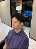 スウィングアップバングジェットモヒカンツイストパーマフェード