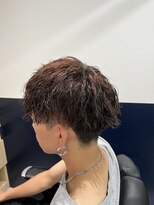 リバティシェアバーバー 銀座(LIBERTY SHARE BARBER)&nbsp;ツーブロマッシュ/ツイストスパイラル