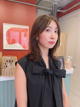 ローレンジウ(LOREN JU) 透明感髪質改善ベージュダブルカラーミルクティーグレージュ