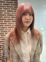 ヘアーアンドメイク ビス(HAIR&MAKE bis)&nbsp;ブリーチ1回/ほんのりピンクベージュ♪【多田　華歌】