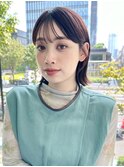 ◎ボブ/ロブ/切りっぱなし/前髪/顔周りカット/銀座一丁目