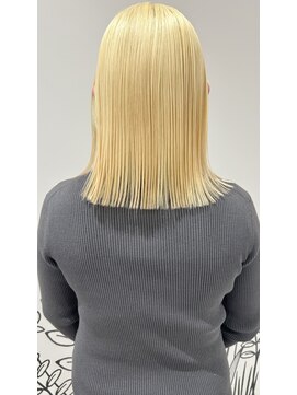 ケンジ 横浜(KENJE) blond hair
