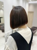 シュク 高円寺(SYUK)&nbsp;加藤【高円寺 中野】モカブラウン/ フリンジボブ/大人かわいい