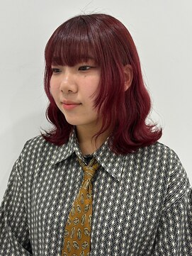 ジルスタジオ(JILL STUDIO) JILL STUDIO カシスピンク/ミディアムエアリー/レイヤー