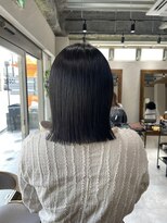 アドア 横浜(ADORE)&nbsp;【ADORE横浜】切りっぱなし×伸ばしかけボブ