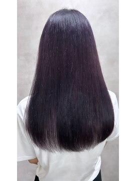 ルノン(LUNON) ラベンダー/ラベンダーグレージュ/ダブルカラー/ブリーチ