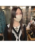 前髪なし姫カット＊