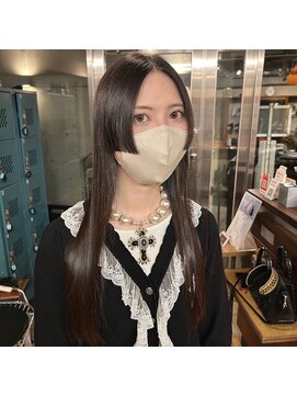 前髪なし姫カット＊