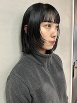 ソイリウム 下北沢(soi rium)&nbsp;顔まわりレイヤー_レイヤーボブ_前上がりボブ