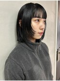 顔まわりレイヤー_レイヤーボブ_前上がりボブ