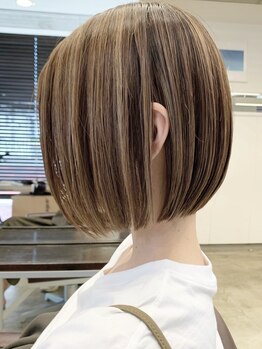 ラブレア(La-Brea)の写真/季節や気分に合わせた旬にピッタリのミックスカラーをご提案。色調合でなりたい色の再現と色持ちが叶う＊