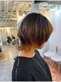 ポイントブリ-チのオレンジインナーウルフ