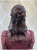 ヘアセット￥2,980※10時以前のご予約は早朝料金あり
