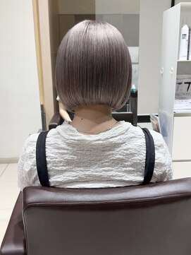 ザザ ZA/ZA 茗荷谷 コンパクトボブ/ミニボブ/ハイトーンカラー