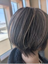 ヘアーライフココロ(hair life cocoro) 前下がりショート