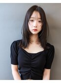 大人可愛い!くびれミディで柔らかい印象に☆