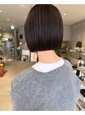 20代30代40代ロングウルフインナーカラーオリーブグレージュ