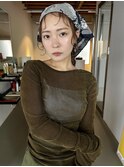 スカーフアレンジ