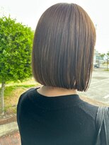 ドクターズサロン レラパール&nbsp;大人可愛い/こなれミディアム/切りっぱなし/垢抜けカラー/くすみ