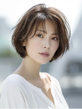 アルトリスト(Altruist Aging×HAIR&SPA) ★ダークアッシュ大人ガーリーボブ着物似合わせカット/髪質改善