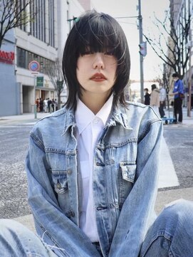 レブ 神戸三宮(LEB) 黒髪ボブウルフ【LEB神戸三宮】