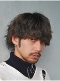 初めてのパーマでも◎ラフな質感が人気のシャドウパーマ