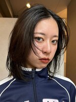 ダイアモンドリリーキートス(Diamond Lily kiitos)&nbsp;ミディアムヘア/暗めカラー/グランマッシュ/一宮/レイヤー