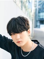 カインド 南青山(hair&make up KIND)&nbsp;メンズマッシュ黒髪韓国外苑前KIND men's