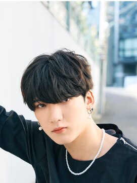 カインド 南青山(hair&make up KIND) メンズマッシュ黒髪韓国外苑前KIND men's