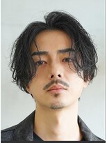 フィフス トウキョウ (fifth TOKYO) 渋谷フェザーパーマニュアンスパーマメンズカットセンターパート