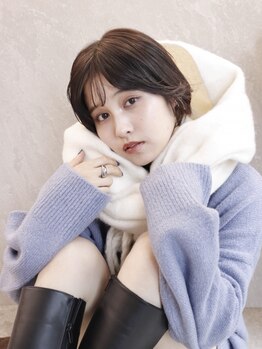 《カット＋トリートメント\4500～》骨格を見極めたカットで扱いやすく、するんとまとまる美シルエットに♪