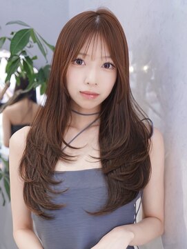 20代30代◎小顔見せ縮毛矯正巻ける艶髪