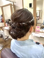 イタクラ 赤道店 (ITAKURA)&nbsp;ヘアアレンジ／シニヨン／七五三母／お宮参り／着物ヘア