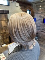 ヘアー クリエイト カルバリ(HAIR CREATE Calbari)&nbsp;ミルクティーベージュ×ローライト