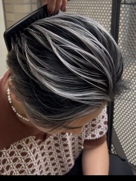 ラック 表参道(LUCK) メンズシルバーシャドールーツ