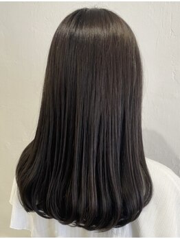 サロン ド ソワ(salon de soi)の写真/髪質ケアを思い通りに!ツヤと柔らかさが続く髪質改善トリートメント★潤いに優れた最新のプレックス処方◎