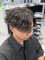 アクロ 本店(ACRO)&nbsp;メンズパーマ/波巻きパーマ/センターパート