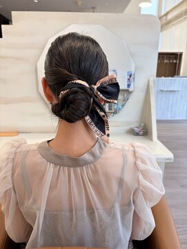 エメ ヘアー(aimer hair) リボンアレンジ2