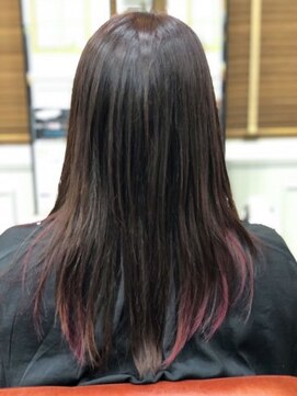 ミーティア バイ クアトロ(Meteor By QUATRO) ブルージュ×インナーカラー（ピンク）