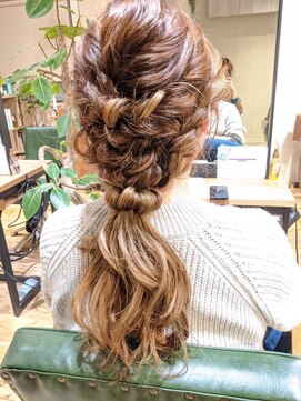 ララ ジパング(La La Zipangu) 編みおろしゲストスタイル