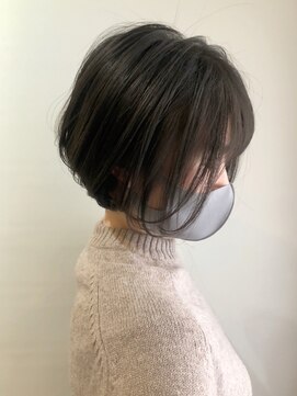 トレヘアー(tRe hair) 大人可愛いクールショートボブ