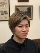 ヒロギンザバーバーショップ 新宿店(HIRO GINZA BARBER SHOP) ミディアムアップバンク