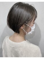 カモン(CAMON)&nbsp;[CAMON. ]#チャコールグレー#コンパクトボブ#小頭